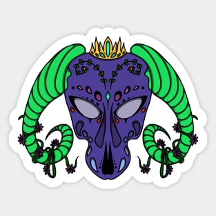 Bone Queen - Purple Sticker